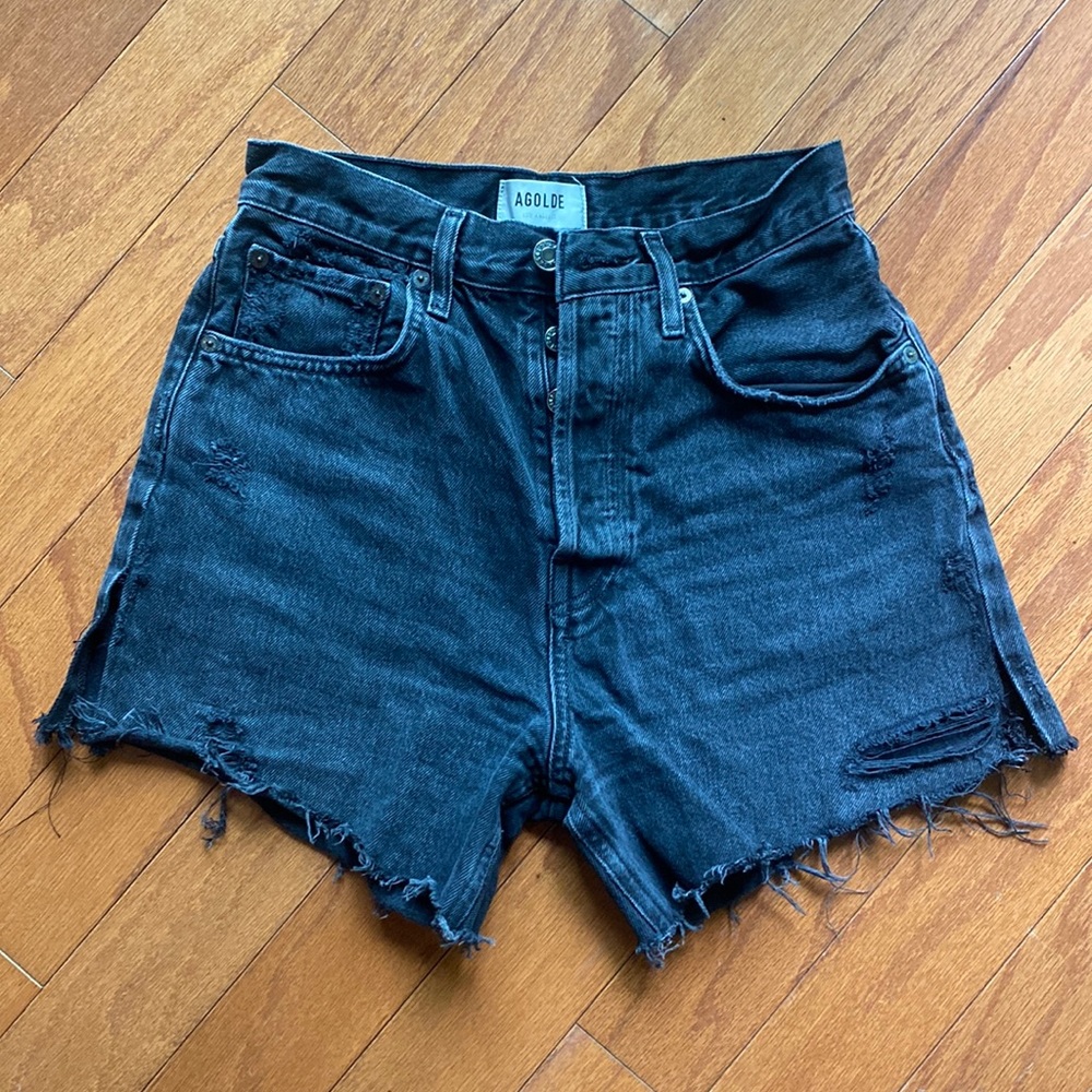 Agolde Riley Short in Vortex
